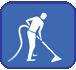 Carpet cleaning icon