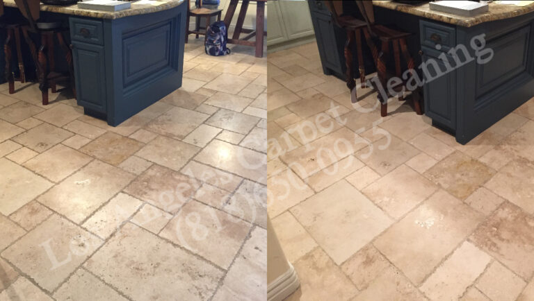 Tile and Grout Cleaning in Kitchen