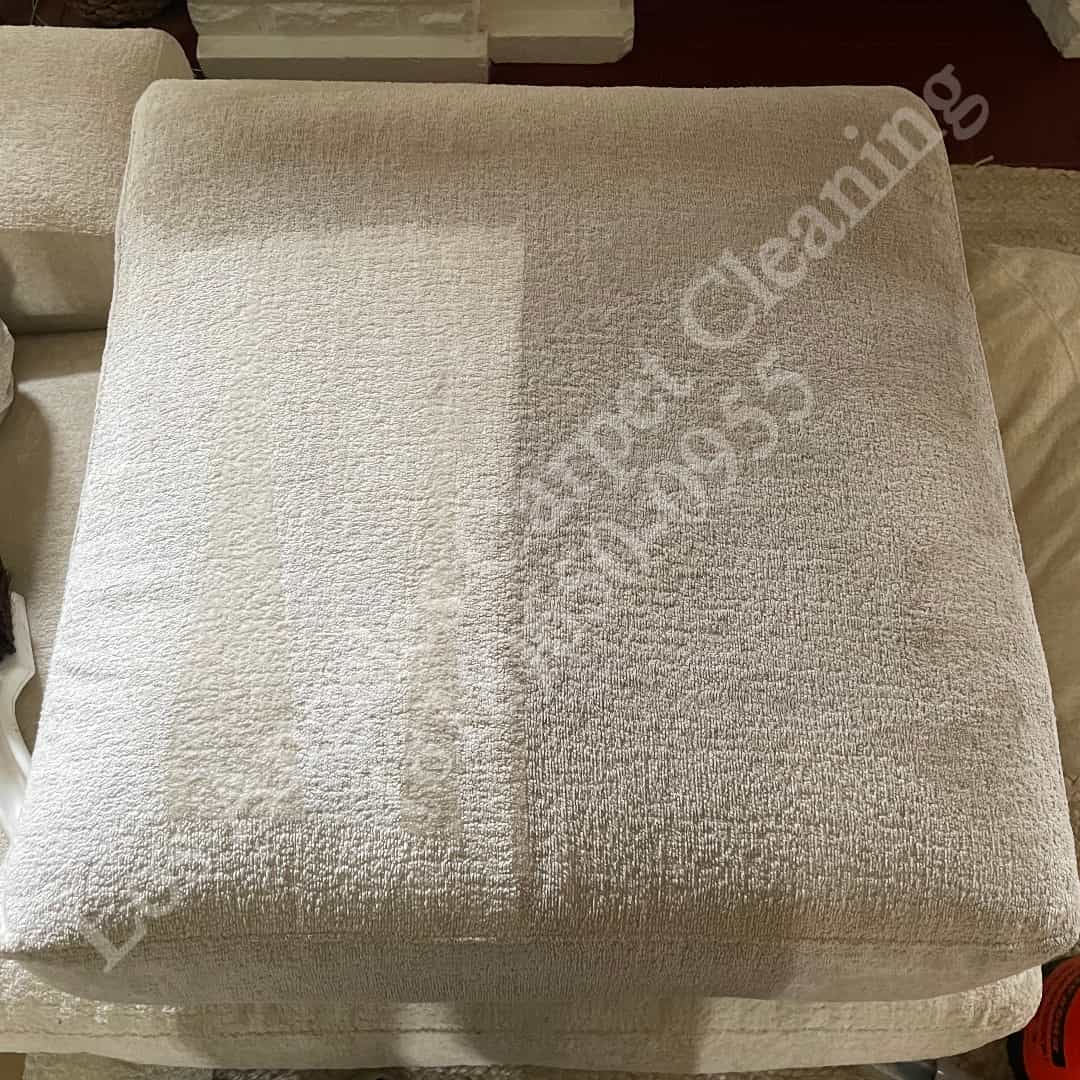 Upholstery Cleaning of Ottoman in Los Angeles
